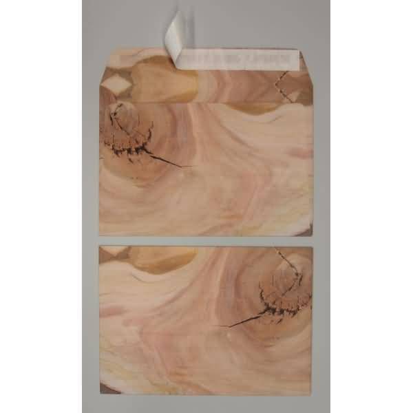 Briefumschläge C5 135g/qm haftklebend VE=125 Stück eiche natur