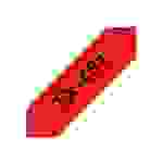 Brother TX - Schwarz auf rot - Rolle (2,4 cm) 1 Kassette(n) laminiertes Band