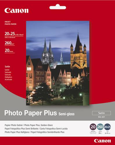 Canon Photo Paper Plus SG-201 - Halbglänzend