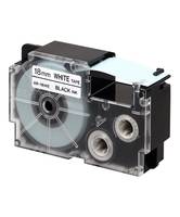 Casio XR-18WER1 - Selbstklebend - Rot auf Weiß - Rolle (1,8 cm x 8 m)