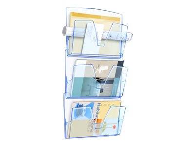 CEP Office Solution CEP Ice Blue - Prospektspender - geeignet für Wandmontage