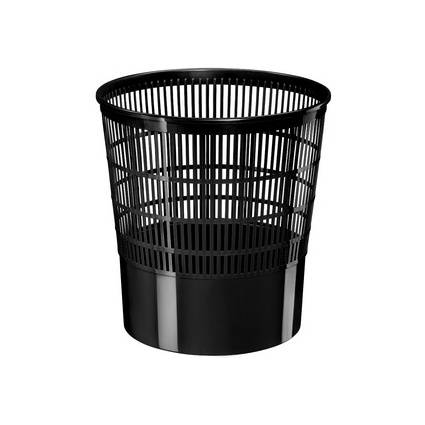 CEP Papierkorb Basic, 16 Liter, schwarz