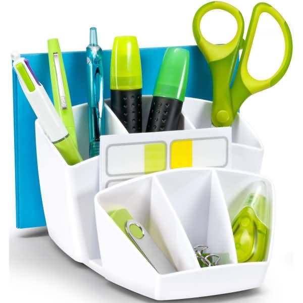 Multiköcher Gloss 8 Fächer polarweiß