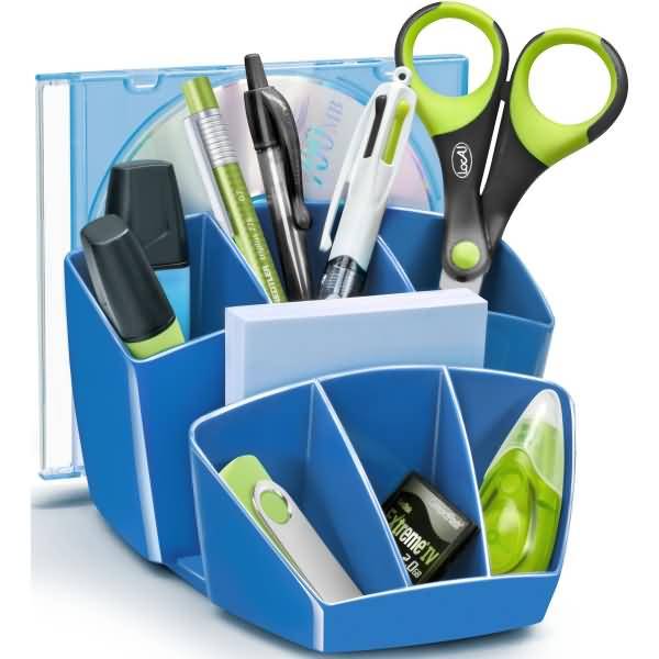 Multiköcher Gloss 8 Fächer ozeanblau