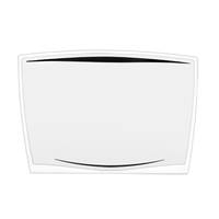 CEP Office Solution Schreibtischunterlage Ice Black - 448 x 1,1 mm - Schwarz