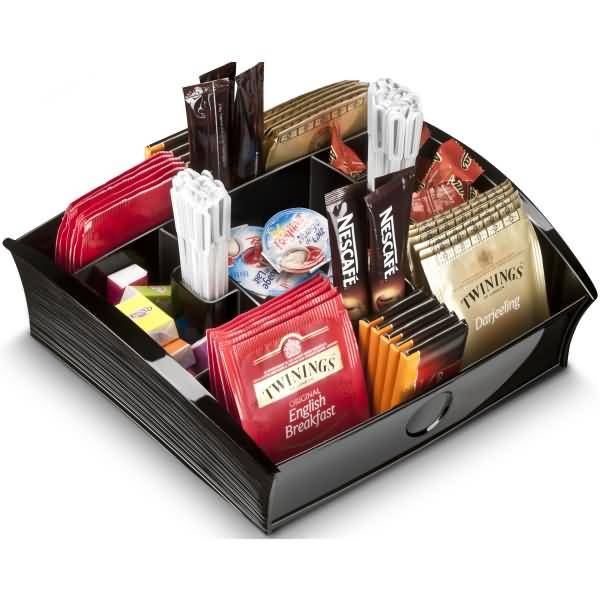 Dispenser 20,5x21,6x6,8cm schwarz