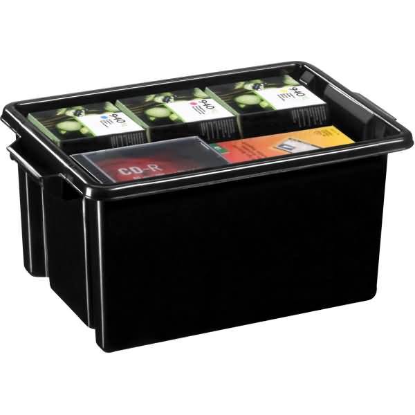 Stapelbox Midi 14,5L schwarz