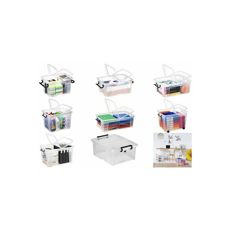 CEP Aufbewahrungsbox strata, 65 Liter, transparent