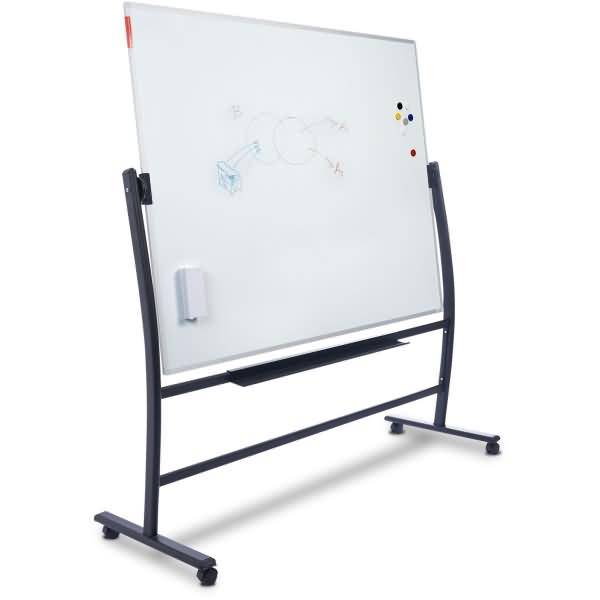 Stativ-Drehtafel 120x60cm beidseitig RD-6871+6951 schwarz