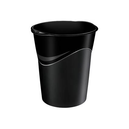 CEP Papierkorb CepPro GreenSpirit, 14 Liter, schwarz