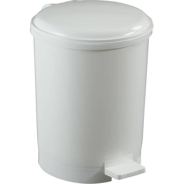 Treteimer Kunststoff 20L weiß