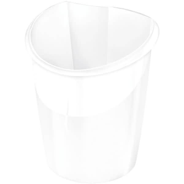 Papierkorb 15l polarweiß