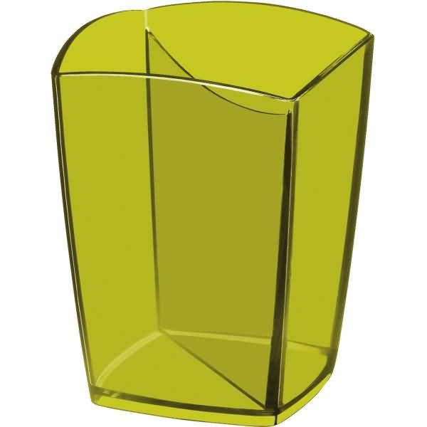 Stifteköcher 2 Fächer bambusgrün