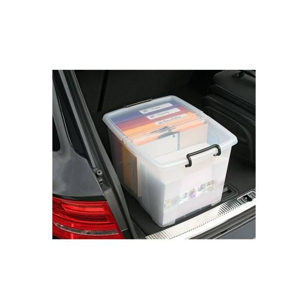 CEP OFFICE SOLUTION - Strata HW674, Aufbewahrungsbox, Transparent, Rechteckig, Polypropylen (PP), Monochromatisch, Unive
