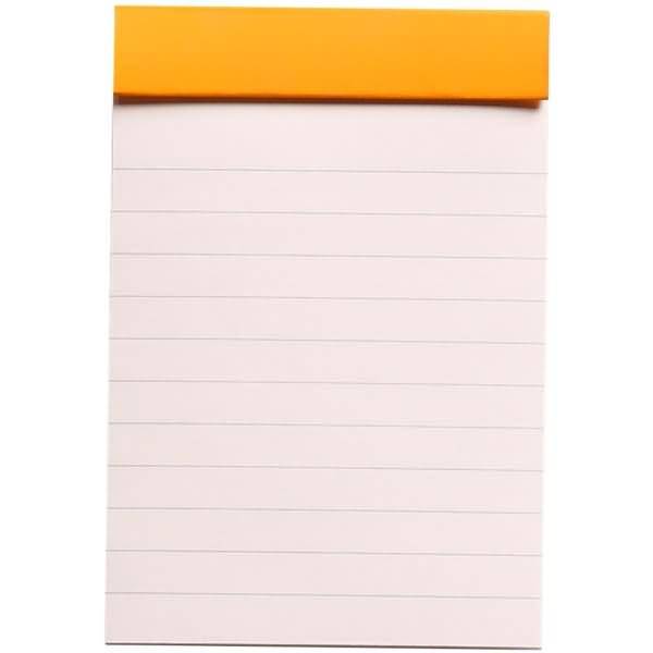 Notizblock Basics A7 liniert 70 Blatt schwarz