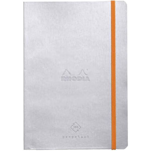 Bullet Journal Perpetual A5 64 Blatt 90g/qm silber