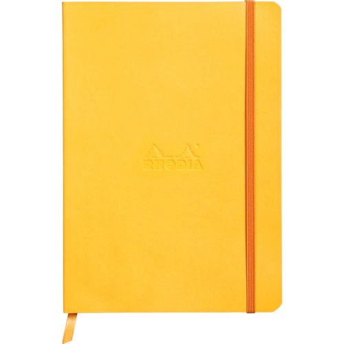 Rhodia Notizbuch A5 Softcover, 80 Bl elfenbein 90g, liniert, Narzisse 117416C Rhodia Notizbuch A5 Softcover, 80 Bl elfenbein 90g, liniert, Narzisse 117416C
