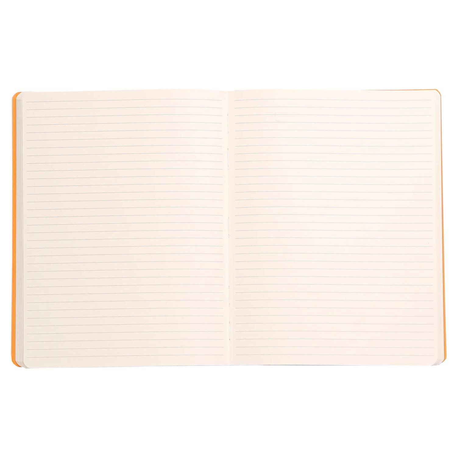 Rhodia flexibles Notizbuch 19x25cm, 80 Bl liniert, Papier 90g, Violett 117510C