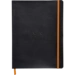 Rhodia flexibles Notizbuch 19x25cm, 80 Bl liniert, Papier 90g, Schwarz 117502C Rhodia flexibles Notizbuch 19x25cm, 80 Bl liniert, Papier 90g, Schwarz 117502C