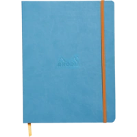 Rhodia flexibles Notizbuch 19x25cm, 80 Bl liniert, Papier 90g, Türkis 117507C Rhodia flexibles Notizbuch 19x25cm, 80 Bl liniert, Papier 90g, Türkis 117507C