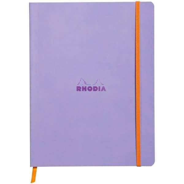 Notizbuch Flex 19x25cm liniert 90g/qm 80 Blatt iris