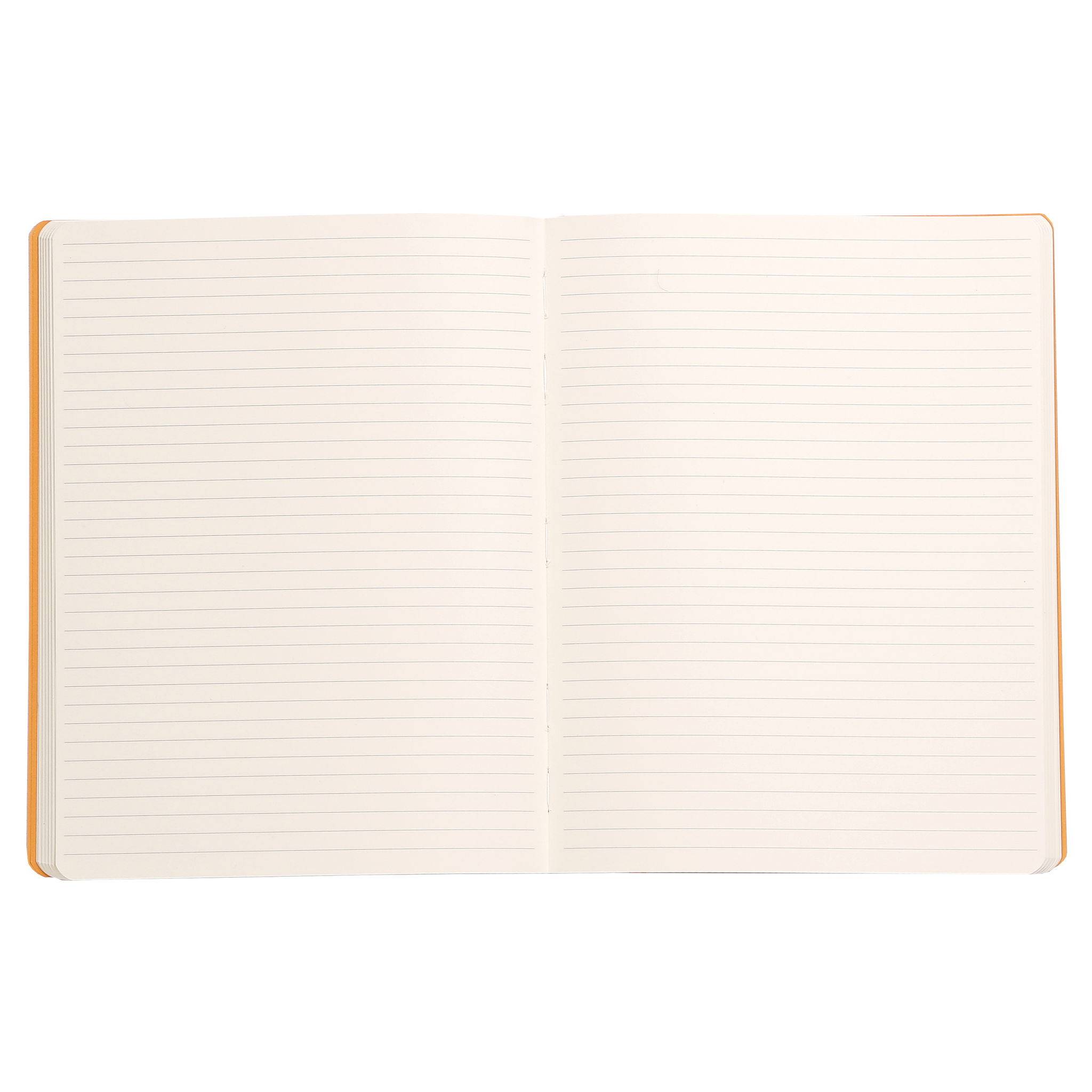 Rhodia flexibles Notizbuch 19x25cm, 80 Bl liniert, Papier 90g, Schwarz 117502C