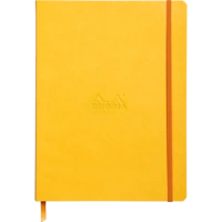 Rhodia flexibles Notizbuch 19x25cm, 80 Bl liniert, Papier 90g, Narzisse 117516C Rhodia flexibles Notizbuch 19x25cm, 80 Bl liniert, Papier 90g, Narzisse 117516C