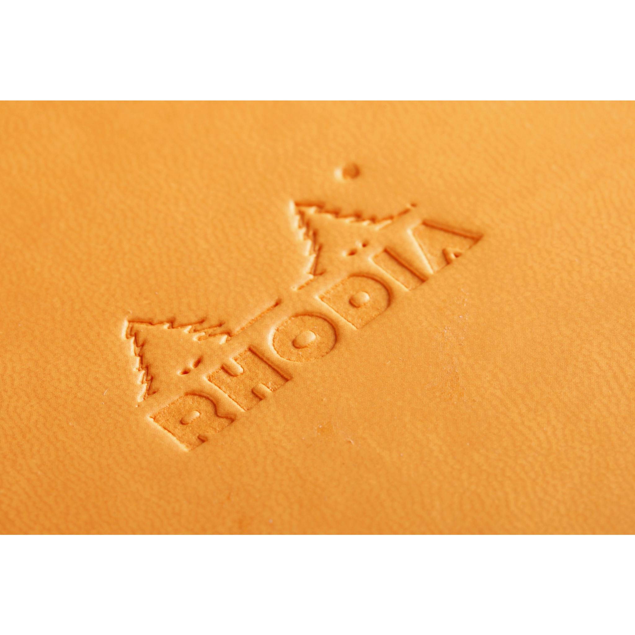 Rhodia Webnotebok Rhodia A6 9x14cm 96 Blatt dot/punktkariert 90g Orange 118568C