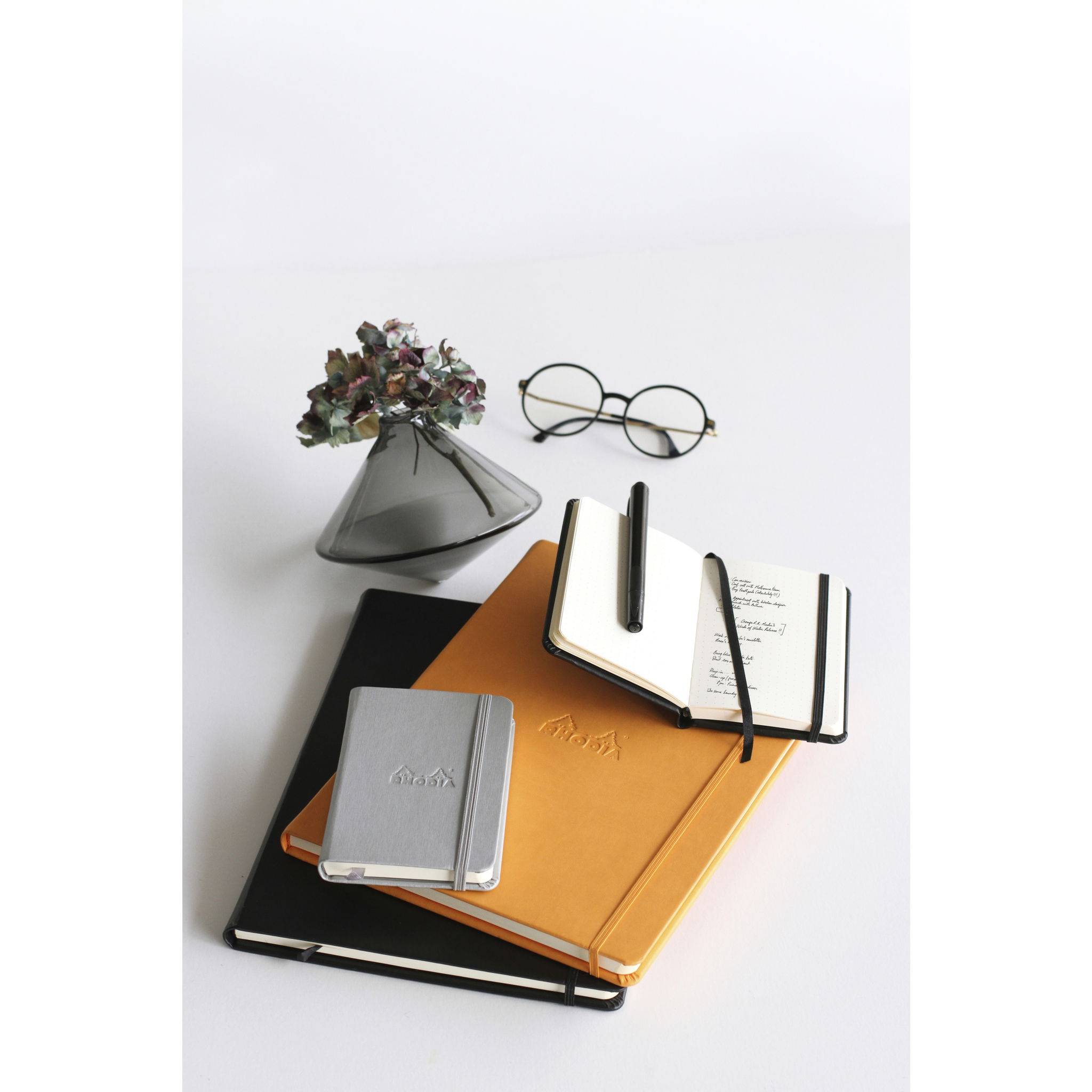 Rhodia Webnotebook Rhodia A6 96 Blatt blanko 90g - Schwarz 118079C