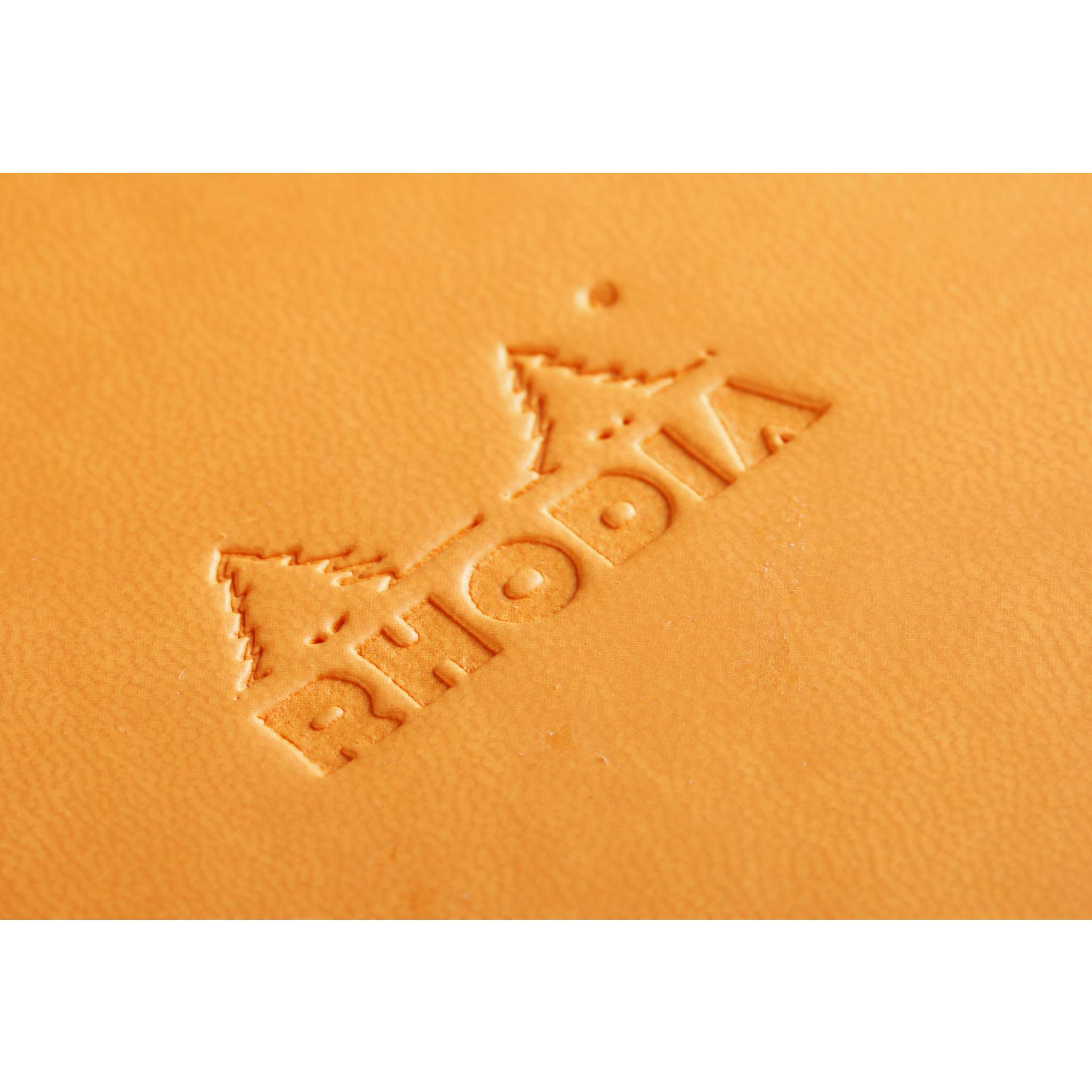 Rhodia Webnotebook Rhodia A6 96 Blatt liniert 90g - Orange 118068C