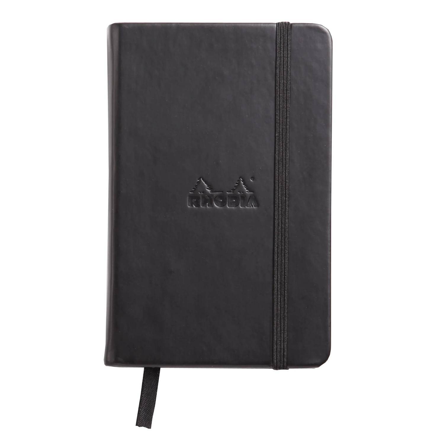 Rhodia Webnotebook Rhodia A6 96 Blatt liniert 90g - Schwarz 118069C