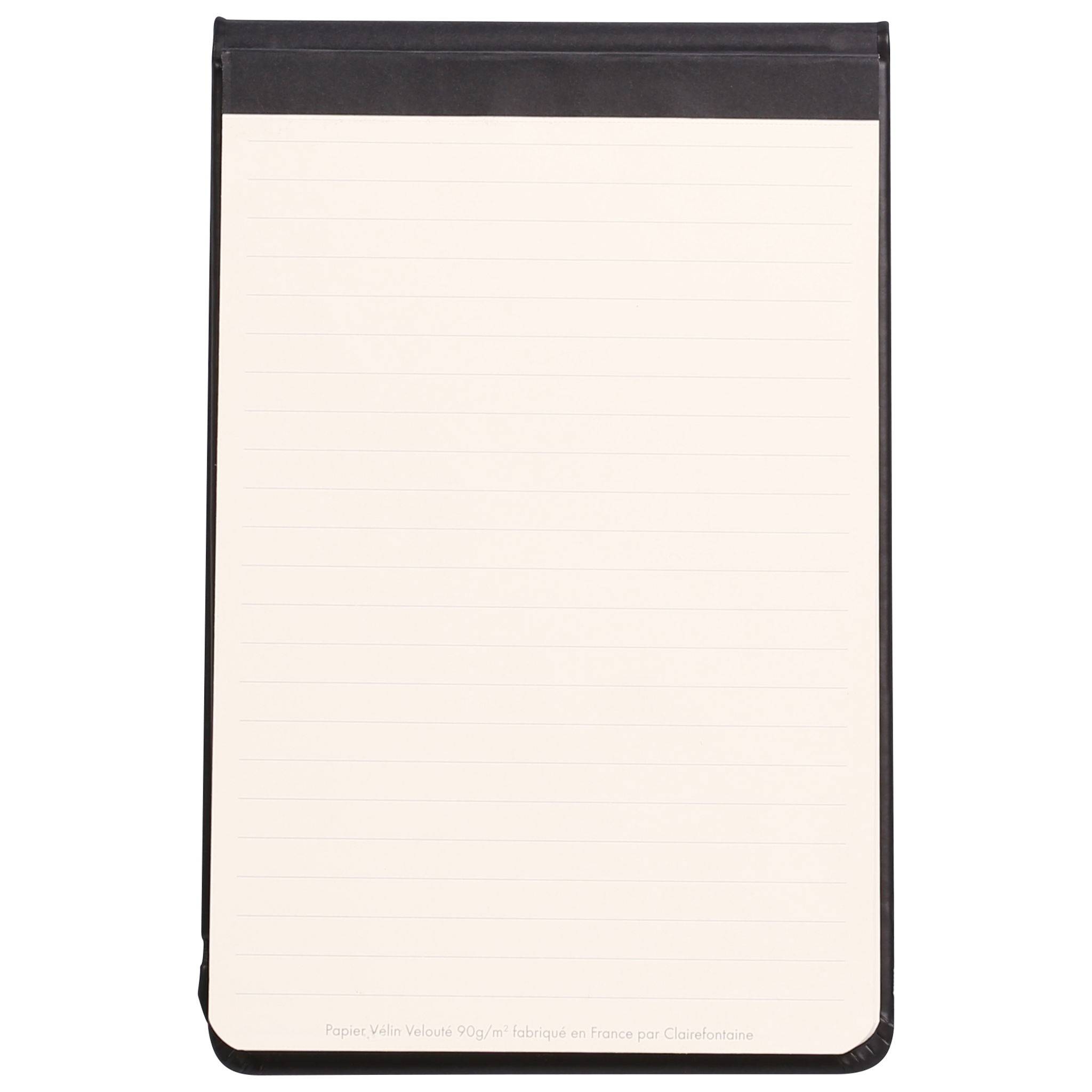 Notizblock Webnotepad A5 14,8x21cm 96 Blatt 90g liniert schwarz
