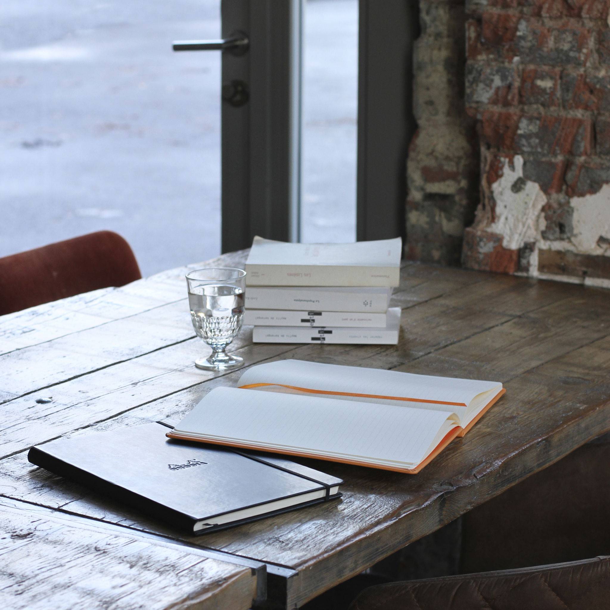 Rhodia Webnotebook Rhodia A4 96 Blatt liniert 90g - Schwarz 118369C