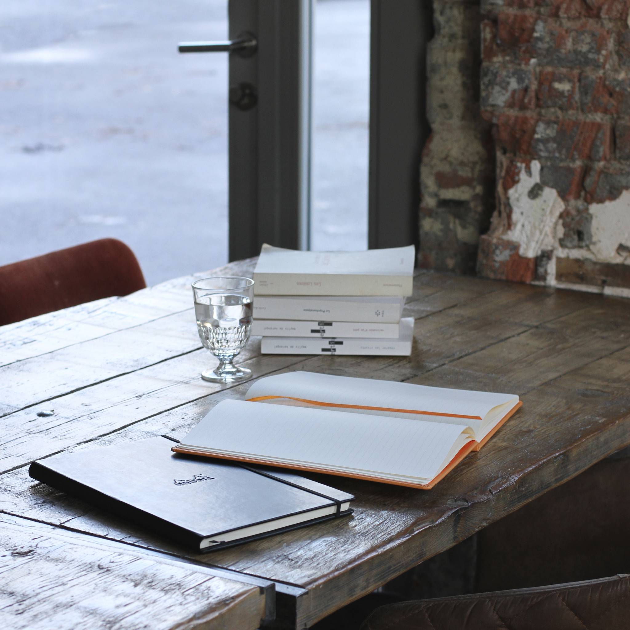 Rhodia Webnotebook Rhodia A4 96 Blatt liniert 90g - Schwarz 118369C