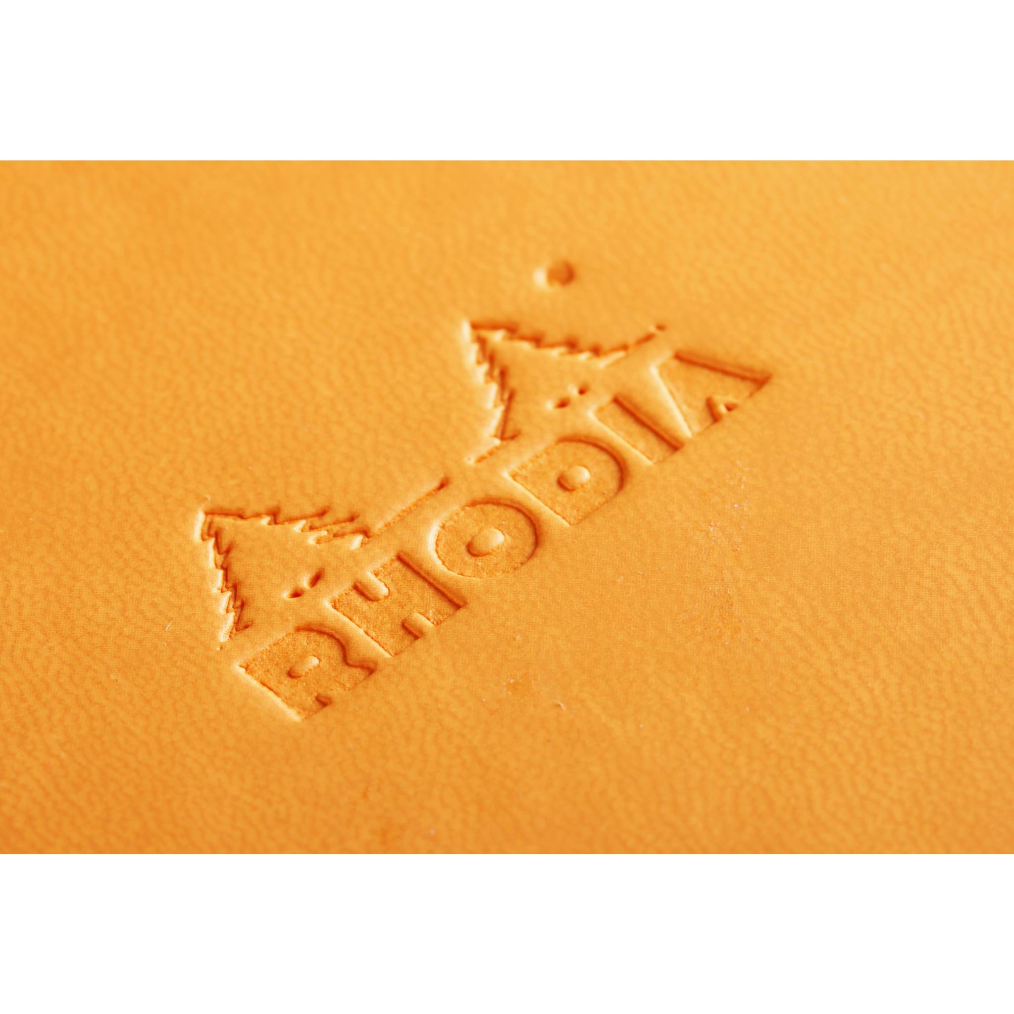 Rhodia Webnotebook Rhodia A4 96 Blatt blanko 90g - Orange 118468C