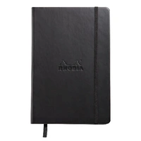 Rhodia Webnotebook Rhodia A5 96 Blatt liniert 90g - Schwarz 118609C Rhodia Webnotebook Rhodia A5 96 Blatt liniert 90g - Schwarz 118609C