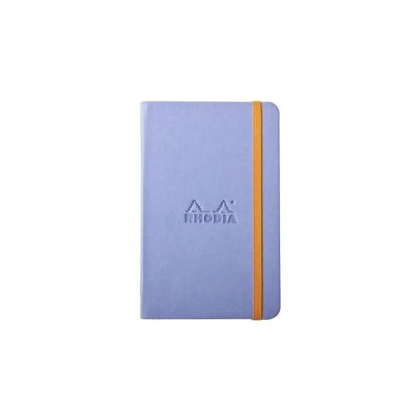 Notizbuch Rhodiarama A6 96 Blatt blanko iris