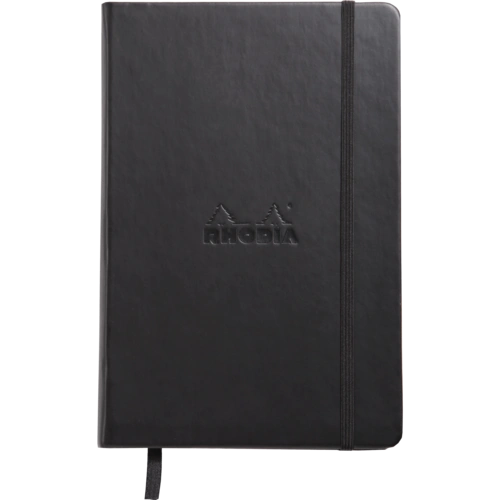 Rhodia Webnotebook Rhodia A5 96 Blatt blanko 90g - Schwarz 118669C Rhodia Webnotebook Rhodia A5 96 Blatt blanko 90g - Schwarz 118669C