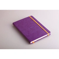 Rhodia Notizbuch A5, fester Einband, 96 Bl blanko, Papier 90g, Violett 118750C Rhodia Notizbuch A5, fester Einband, 96 Bl blanko, Papier 90g, Violett 118750C