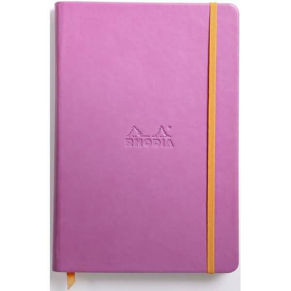 Notizbuch Rhodiarama A5 14,8x21cm 96 Blatt 90g liniert flieder