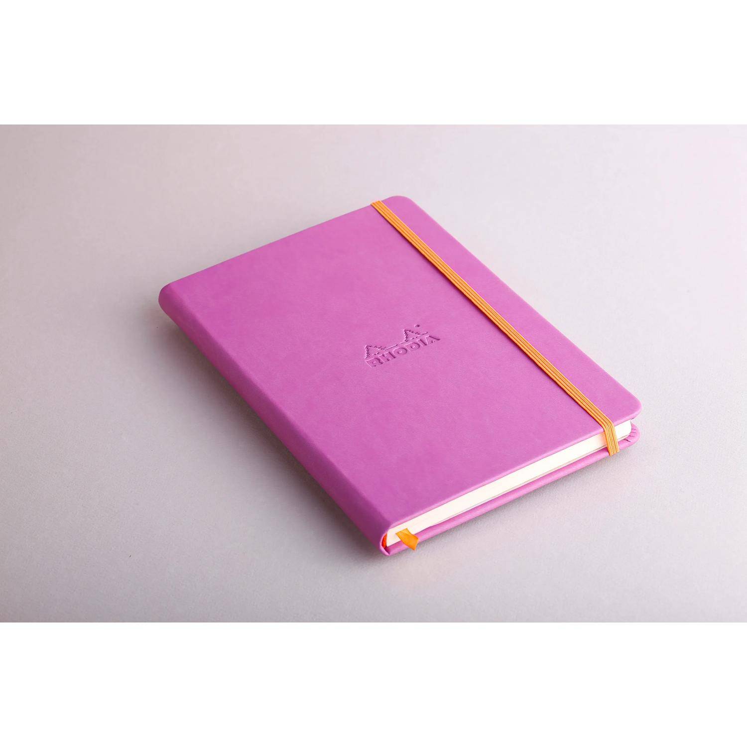 Rhodia Notizbuch A5, fester Einband, 96 Bl blanko, Papier 90g, Flieder 118751C