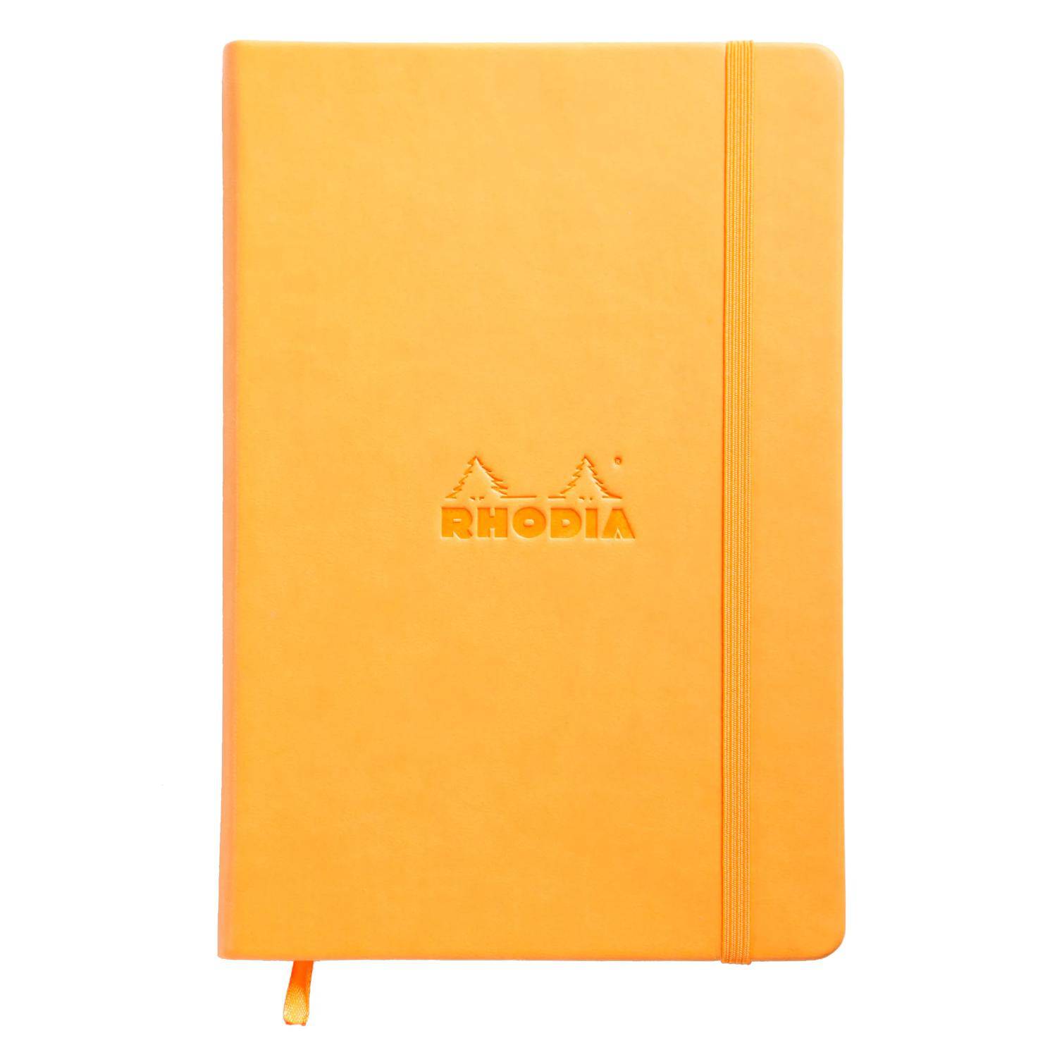 Rhodia Webnotebook Rhodia A5 96 Blatt dot/punktkariert 90g - Orange 118768C