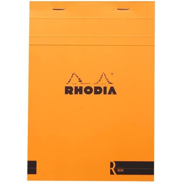 Schreibblock Rhodia Nr. 16 A5 70 Blatt liniert orange