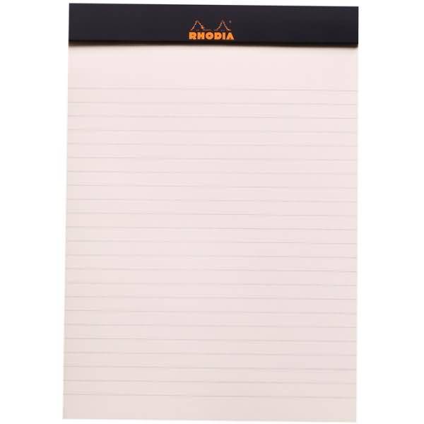Schreibblock Rhodia Nr. 16 A5 70 Blatt liniert orange