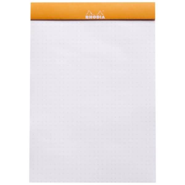 Notizblock DotPad Nr. 16 A5 14,8x21cm 80 Blatt 80g Dot Grid orange