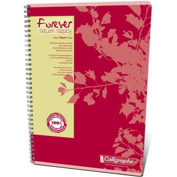 Spiralbuch Forever A4 50 Blatt RC kariert
