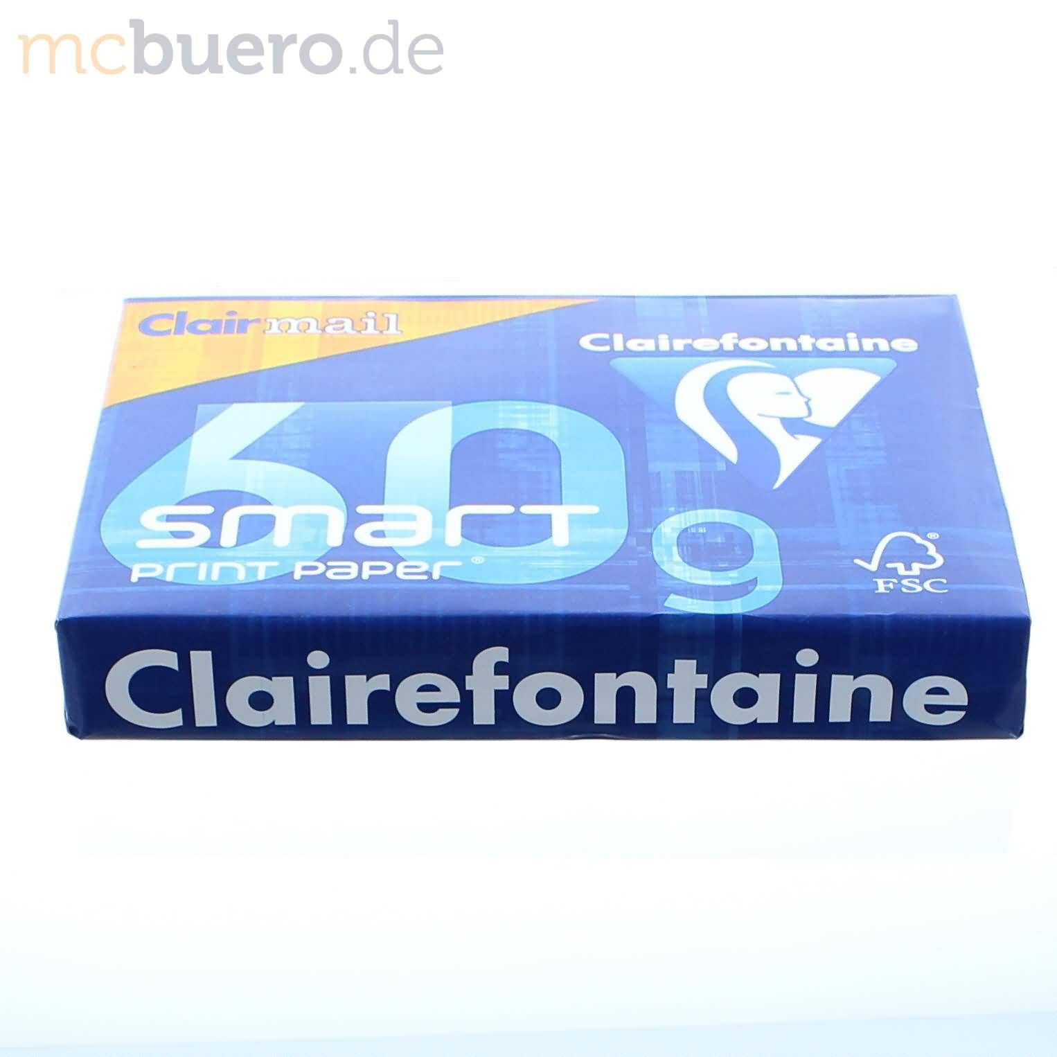 Kopierpapier A4 Clairmail smart 60g/qm weiß VE=500 Blatt