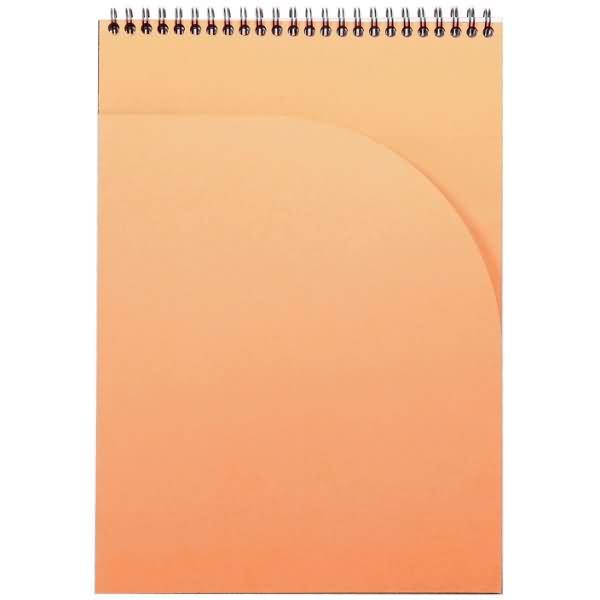 Notizbuch A4+ 80 Blatt Wire-O-Bindung 90g 80 Blatt kariert schwarz