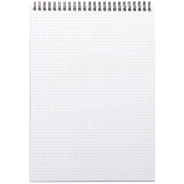 Notizbuch A4+ 80 Blatt Wire-O-Bindung 90g 80 Blatt kariert schwarz