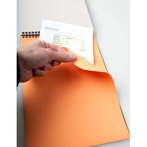 Notizbuch A4+ 80 Blatt Wire-O-Bindung 90g 80 Blatt kariert schwarz